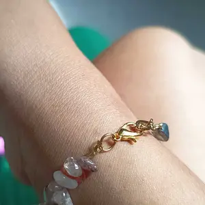 Coral Bracelet Chain Stone Gelang Batu Rantai Gold Bracelet Gemstone Bracelet Gelang Wanita Batu Alam