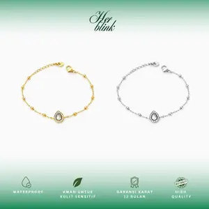 Her Blink - Diamond Blink Bracelet I Gelang Titanium Anti Karat