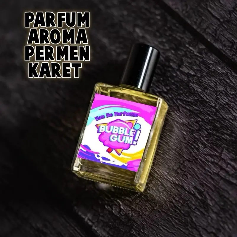 Parfum Aroma Permen Karet / Buble Gum Untuk Pria Dan Wanita / Minyak Wangi your fragrance untuk Cewek Cowok Remaja dan Dewasa Perfum Wanginya Awet Isi 15ml 20ml 30ml Laki-Laki Perempuan 0