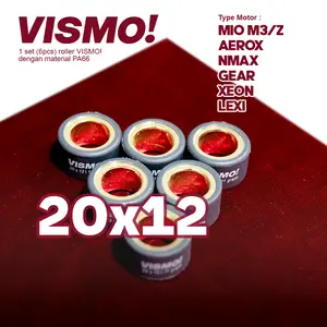 ET-17-ROLLER VISMO! 20 X 12 PA66 + PLATTED COPPER NMAX AEROX LEXI MIO M3 MIO GEAR MIO S MIO Z