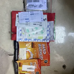 [ COD ] Paket Survival Anti Hipotermia : Emergency Blanket, Hand & Foot Warmer & P3K Outdoor