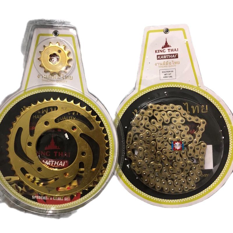 Nhông sên dĩa xe máy Kamthai chất lượng xe Wave RS, RSX, Dream, Fu Fi, Exciter, Sirus, Winner, Raider, Satria