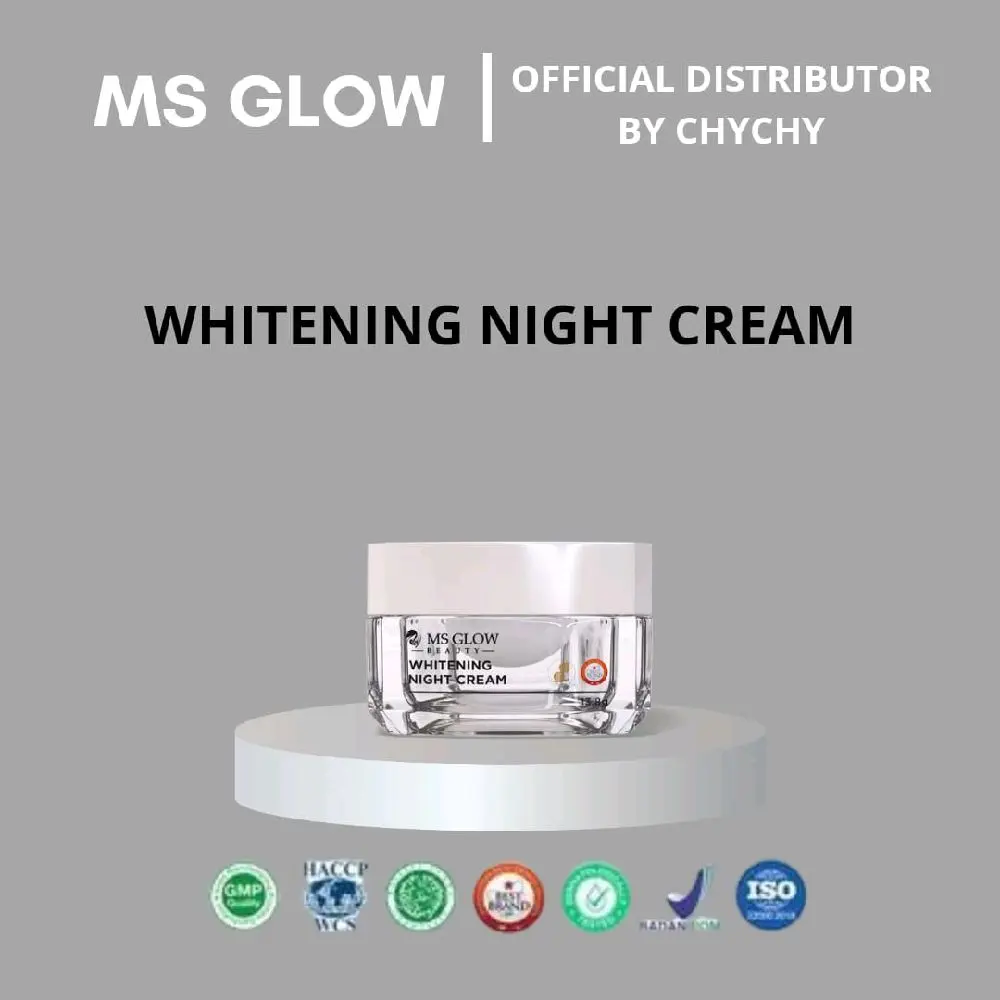 MS GLOW - Whitening Night Cream 12gr