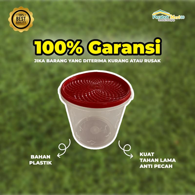 (5 PCS) TOPLES PLASTIK MURAH / TOPLES JUALAN SEBLAK /  TOPLES 3 LITER / 3L / TOPLES KERUPUK / TOPLES UNTUk JUALAN / TOPLES BENING AESTETIK 2