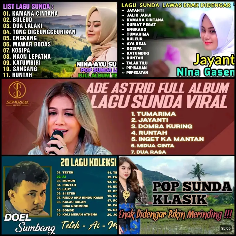 Flashdisk USB Lagu SUNDA Populer 4gb-128gb bisa request Storage Penyimpanan 1