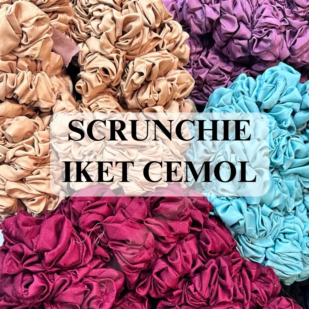Scrunchie iket cemol // Inner Scrunchie