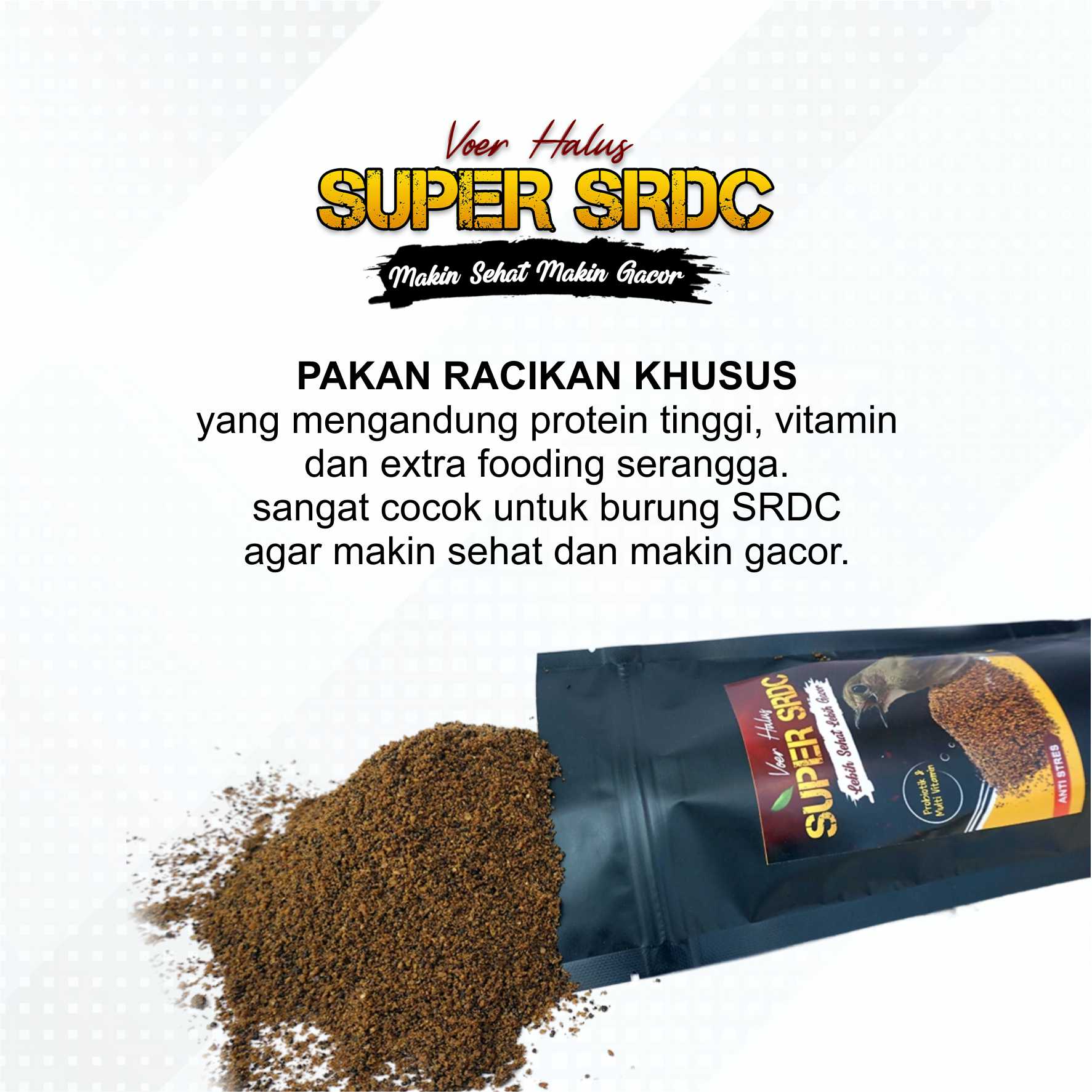 SUPER SRDC VOER PAKAN BURUNG SRDC AGAR MAKIN SEHAT DAN MAKIN GACOR SUPER SRDC VOER PAKAN BURUNG SRDC AGAR MAKIN SEHAT DAN MAKIN GACOR