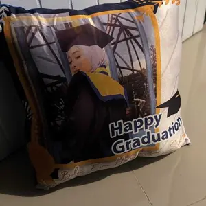 Kado Pernikahan Bantal Custom Foto, Kado Wedding, Kado Ulang Tahun, Kado Wisuda, Hadiah Custom Kain