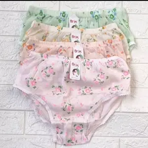 Celana dalam wanita Orin. motif bunga bahan katun halus