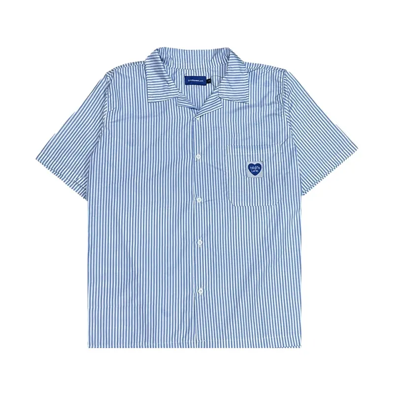 Puddinglane Kemeja Pendek Shirt Stripe Emillie 4