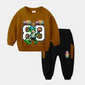 Setelan Joger Anak Viral Roblox Bahan Baby Terry Grade A Sablon DTF Premium Ukuran L XL XXL Cocok untuk Anak-anak