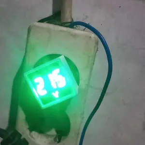 Alat Pengukur Listrik Voltmeter Digital Display Plug EU 220V - LED-DSV
