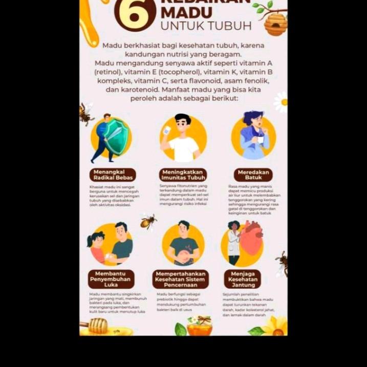 Madu murni bunga randu 1kg madu asli 100%Honey 3