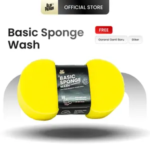 Sponge Wash | Kilap Premium -Sponge Cuci Motor Mobil Anti Baret Untuk Body Glossy dan Doff Car