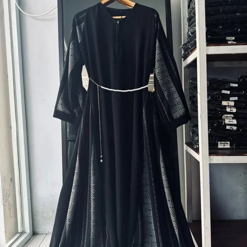 Abaya samira/abaya hitam/abayalokal khas saudi