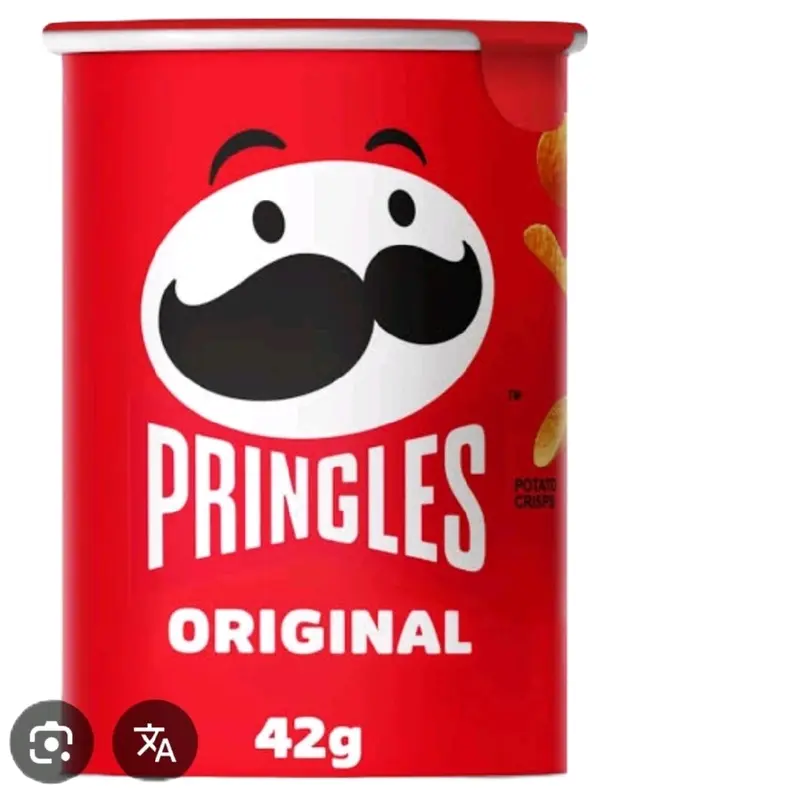 SNACK PRINGLES KALENG RASS ORIGINAL ISI 42 GRM 0