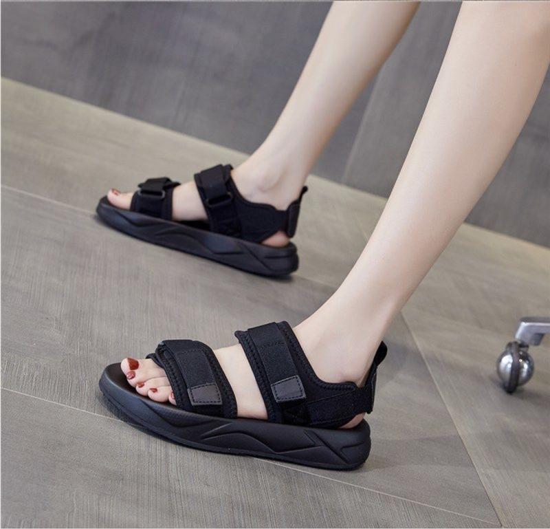 Product Introduction of [100% Import& Barang ready] Sandal Casual Wanita Import / COD / INS/Sandal Wanita/Korea Karet Jelly Wanita Velcro/Sandal Tali Sendal 28