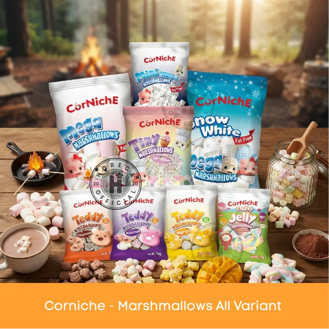 Corniche Marshmallows All Variant | Marshmallow Aneka Rasa