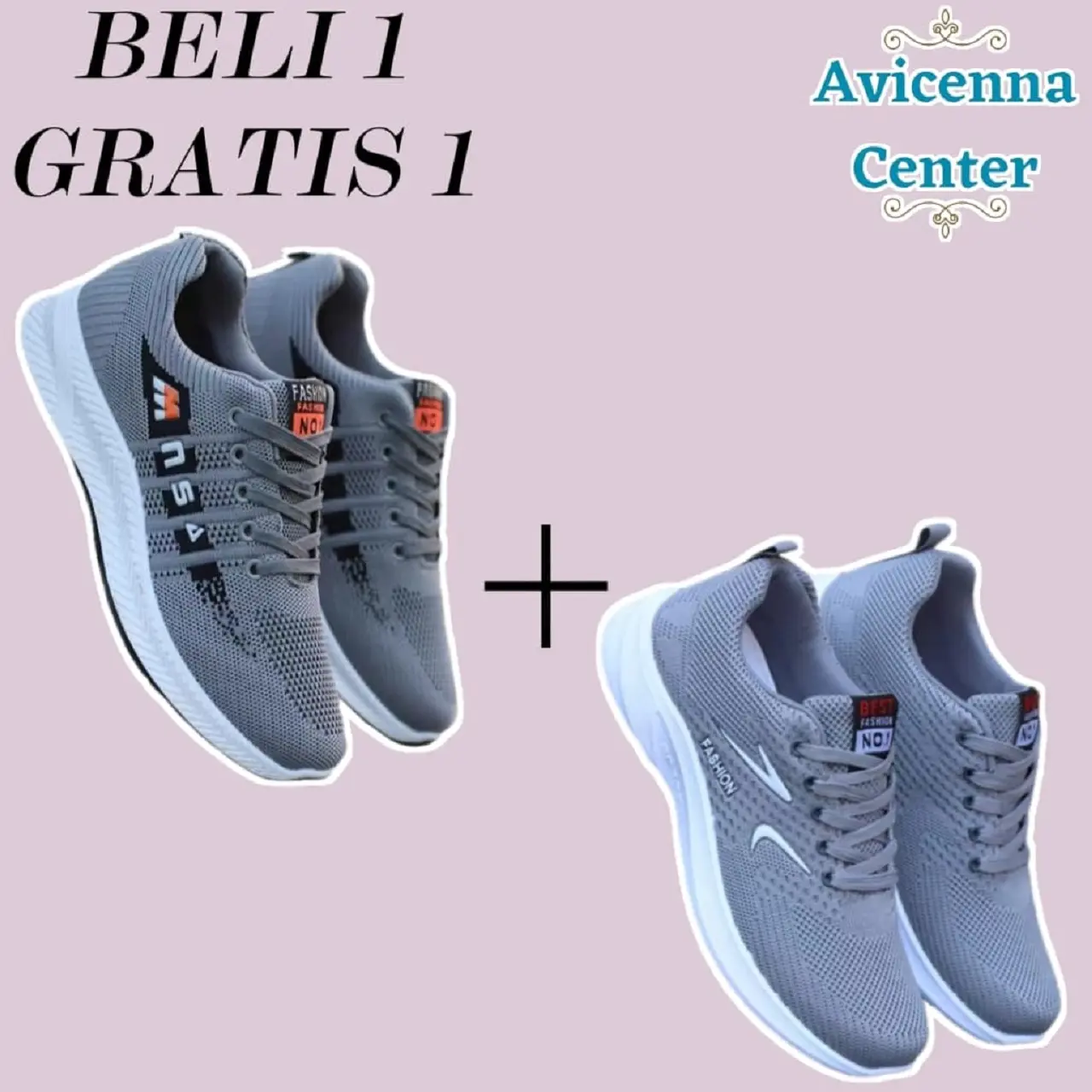 SUPER MURAH BELI 1 DAPAT 2 PASANG !!! SEPATU SNEAKERS PRIA COWOK COWO SHOES KETS CASUAL JALAN SANTAI SPORT SENAM JOGING KEREN KECE TERLARIS