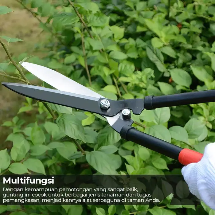 NEW PRODUK ALLEFIX GUNTING RUMPUT 230MM BAJA ANTI SLIP KUAT ERGONOMI GT-230MM - 6694