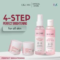 Gambar LKCARE Paket Skincare 4Steps Perfect Brightening | 4 Langkah Facial Mencerahkan Wajah | BPOM - 4STEP BRIGHT PINK dari lkcareofficial Kota Bogor 1 Tokopedia