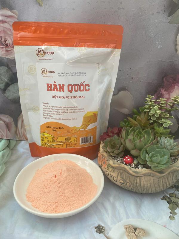  500g Bột Gia Vị PhoMai Lắc Hàn Quốc 