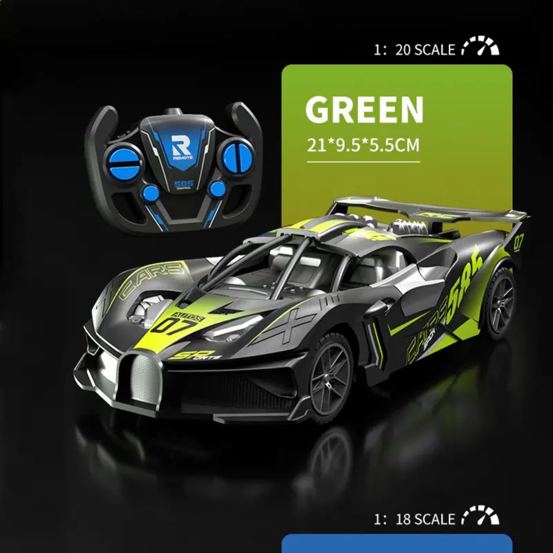 【COD】Mobil Balap Remote Control RC Drift 1/18 2WD Kecepatan Tinggi Mobil Remote Control CAS Mobil Remot Toys 4