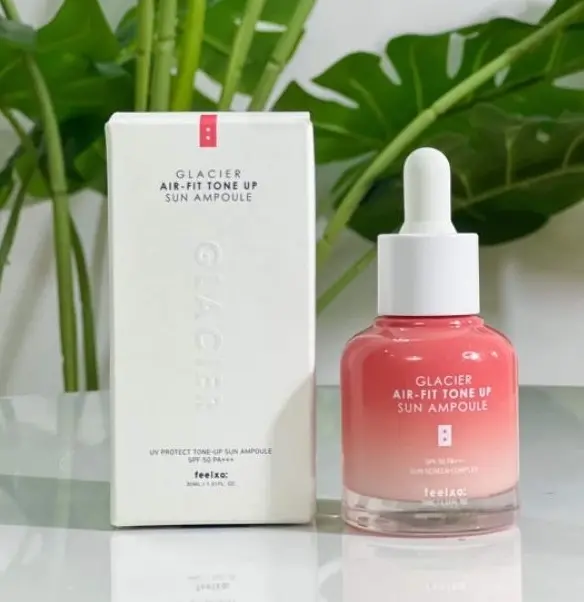 (Date 2027) Serum Dưỡng Da Nâng Tone Chống Nắng Hàn Quốc Feelxo _ Hộp Hồng 30g 4