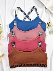 BR6043UNI 4 Sujetadores deportivos UNITALLA  Ideal para regalar o consentirte a ti misma