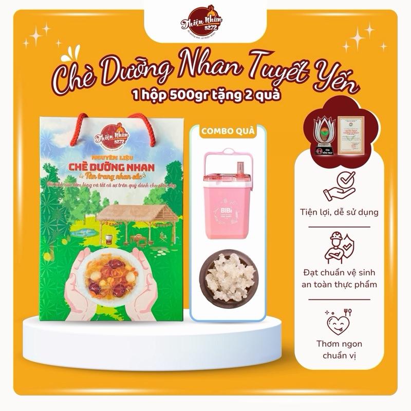 [Quà Sốc 10/10] Set Nguyên Liệu Chè Dưỡng Nhan 14 Vị Túi Lớn 500gr - Tặng Kèm 1 Xô Đá 1L2 Màu Ngẫu Nhiên & 1 Túi Tuyết Yến Thượng Phẩm.