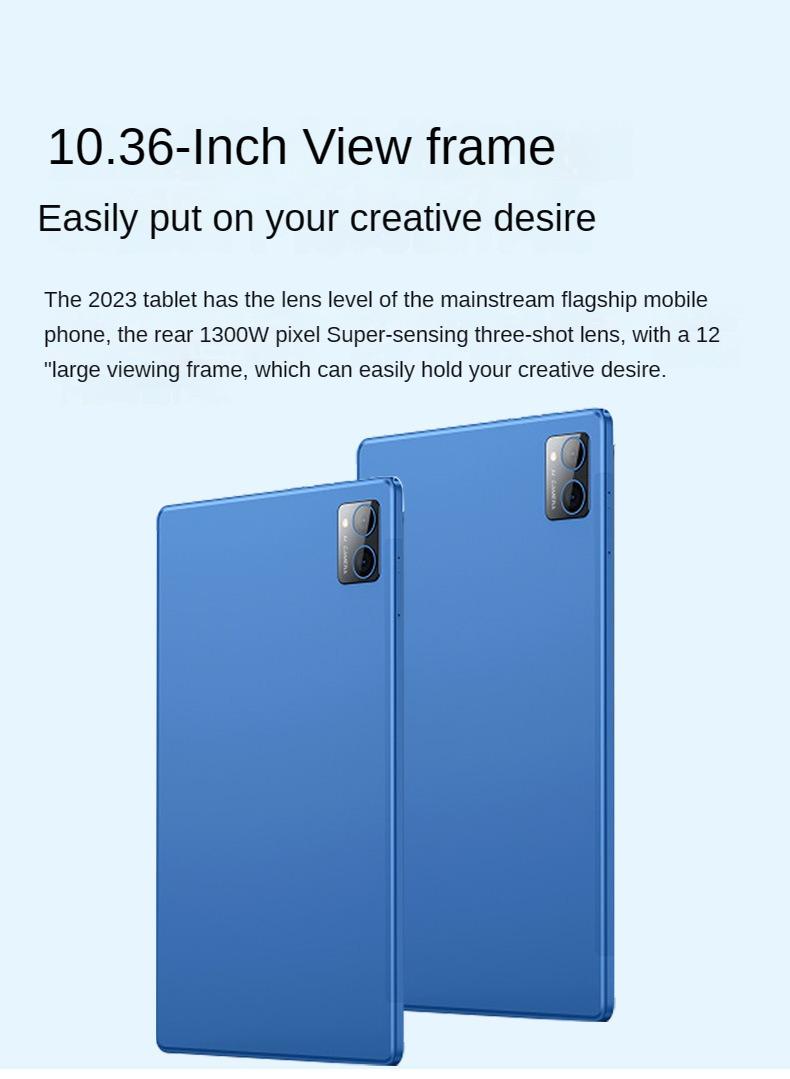 Product Introduction of Mobile Phone New K104 E-Sports Games Tablet Pc Android Card-Inserting Early Education Learning Machine Tablet Pc 2K Screen 12