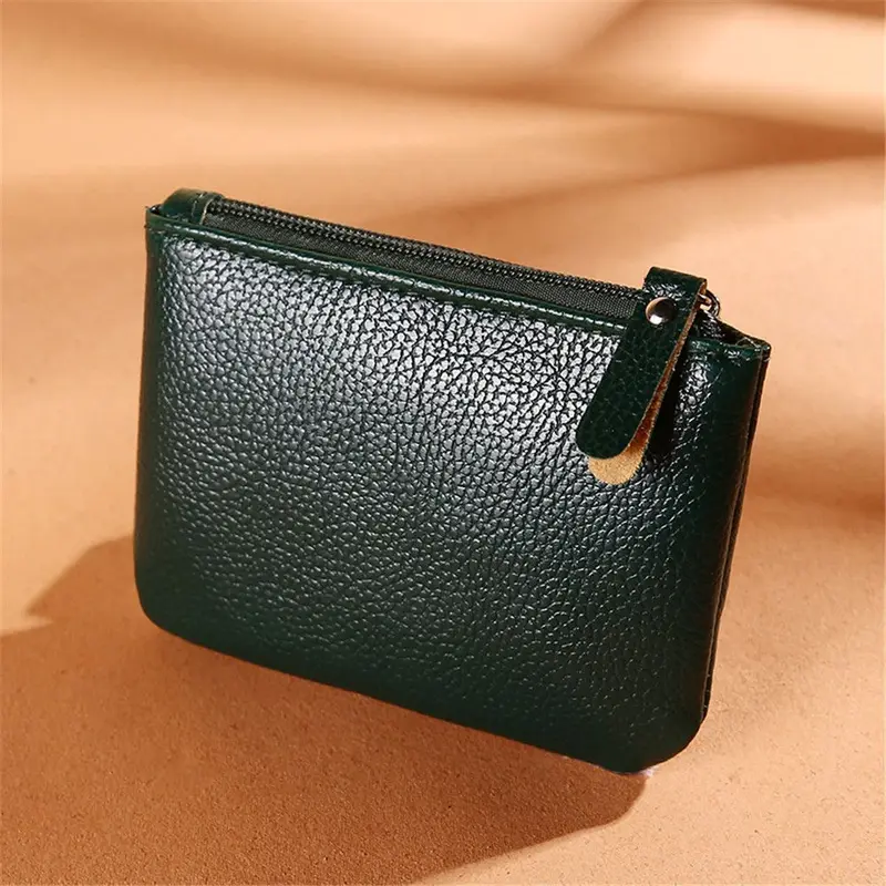 Dompet Koin Wanita Dompet Uang dan Kunci Wanita Kartu Kulit 0