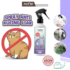 (ASOHI CERTIFIED) FOCAT Spray Pengusir Kucing Liar 250ml / Pet Repellent Spray N30 Spray Melatih Hewan Peliharaan Berhenti Melakukan Hal Buruk / Pet Deterrent Spray