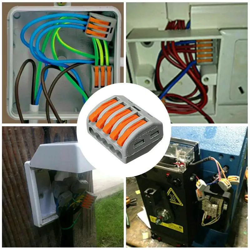 Konektor Blok Terminal Guillermo PCT-222 untuk Sambungan Kabel Listrik, 1 Buah - Tembaga 6