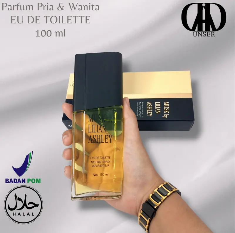 Parfum Musk by Lilian Ashley Black and Wahite 100 ml; Parfum