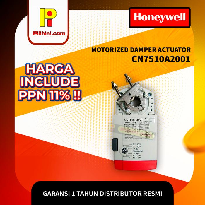 Gambar Honeywell CN7510A2001 Electric Damper dari pilihiniofficial Kota Administrasi Jakarta Barat Tokopedia
