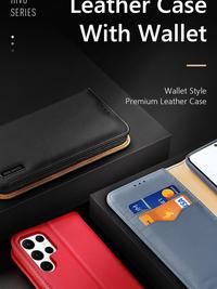 Gambar Dux Ducis Hivo Series Flip Cover Case Samsung Galaxy S22 Ultra S22 - Black, S22 dari Phone.Essentials Kota Administrasi Jakarta Utara 4 Tokopedia
