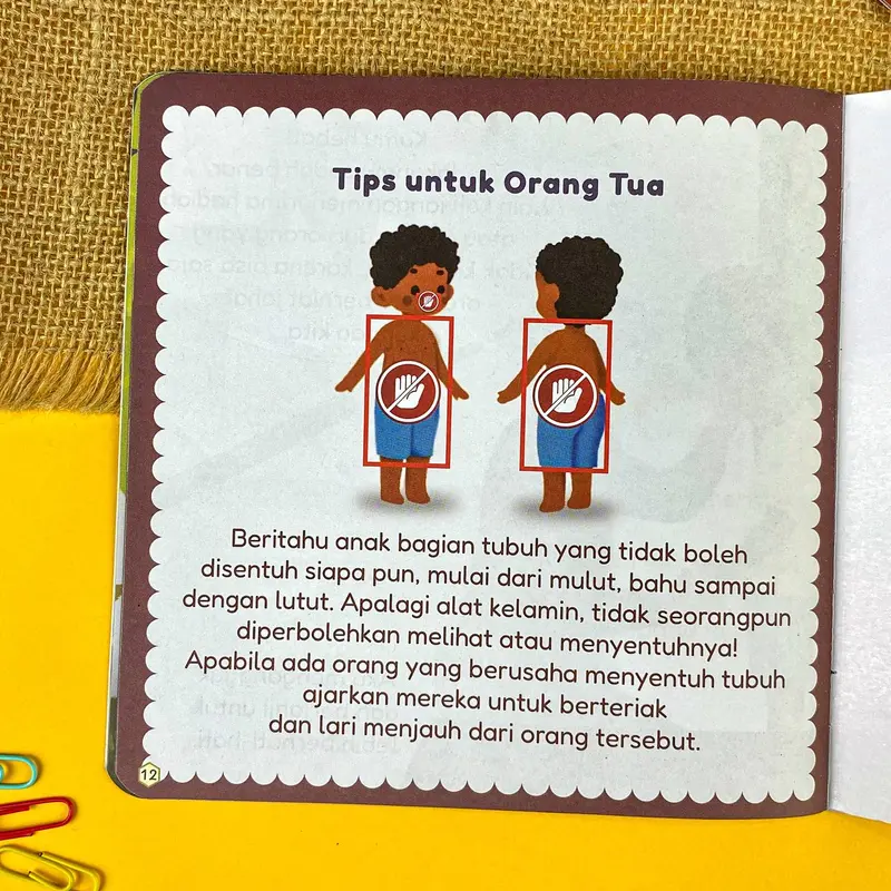 PO Seri Kujaga Diriku - Buku Cerita Bergambar Belajar Melindungi Diri - Zain 5
