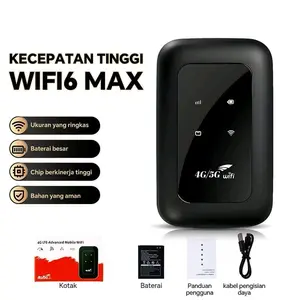 MIFI MODEM WIFI 4G All Operator USB 150Mbps Portabel Mudah Dibawa Stok Tersedia Kecepatan 150Mbps Desain Portabel Ideal untuk Perjalanan