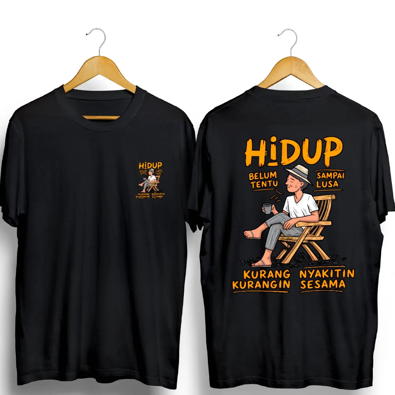 KAOS HIDUP BELUM TENTU SAMPAI LUSA KURANG KURANGIN NYAKITIN SESAMA DB