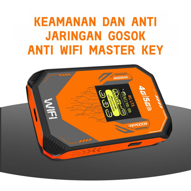 Yincoree Modem WiFi portabel A51 4G/5G LTE saku, cocok untuk asrama dan kantor, dapat terhubung ke 10 perangkat Yincoree Modem WiFi portabel A51 4G/5G LTE saku, cocok untuk asrama dan kantor, dapat terhubung ke 10 perangkat
