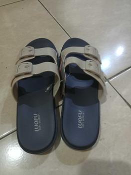 Product Review of LUOFU E 7188 -B2K5WS SIZE 36-40  l Sandal Selop ban 2 jelly wanita l Sendal kokop cewek impor from m**r 0