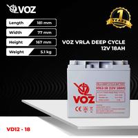 Gambar Baterai UPS Voz 12v 18AH Deep Cycle Voz VD12-18 - Bubble dari TokoUPS Kota Administrasi Jakarta Pusat 3 Tokopedia