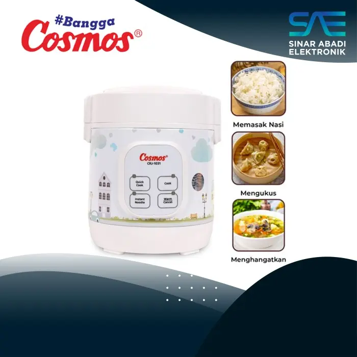 Termurah Rice Cooker Cosmos Travel / Magic Com Crj 1031 / Crj-1031 (0,3 Liter)