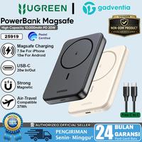 Gambar UGREEN Power Bank Wireless Magsafe Magnetic Qi2 Fast Charging 15w 10.000Mah 45763 - 35925 10.000Mah Qi2 15W dari GADVENTIA Kota Administrasi Jakarta Barat 1 Tokopedia