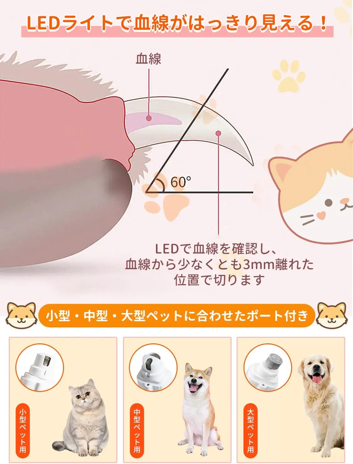 ブラシ 爪切り やすり 犬 猫 小型 大型短毛長毛 グルーミング 毛取り