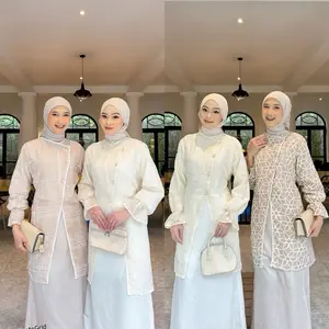 Napusha - Aluna Outer | Tunic Tencel |Tunic Brukat | Papersilk Outer | Outer Brukat| Baju Kondangan | Outer Lebaran