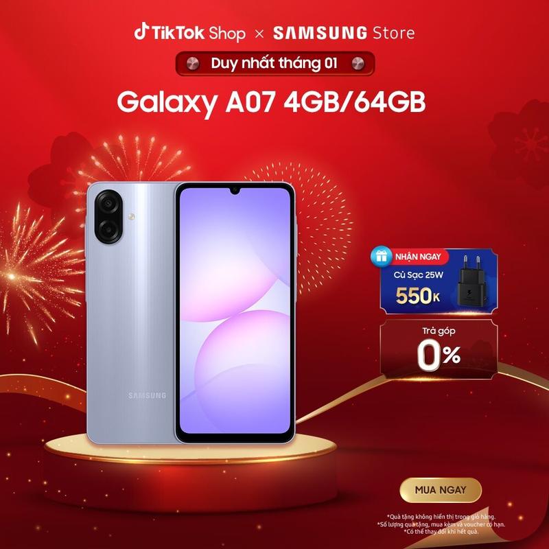 Điện thoại Samsung Galaxy A07 4GB 64GB