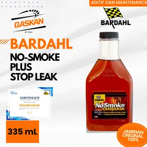 Bardahl No Smoke + Stop-Leak Engine Treatment - Aditif Oli Mesin (355ML)