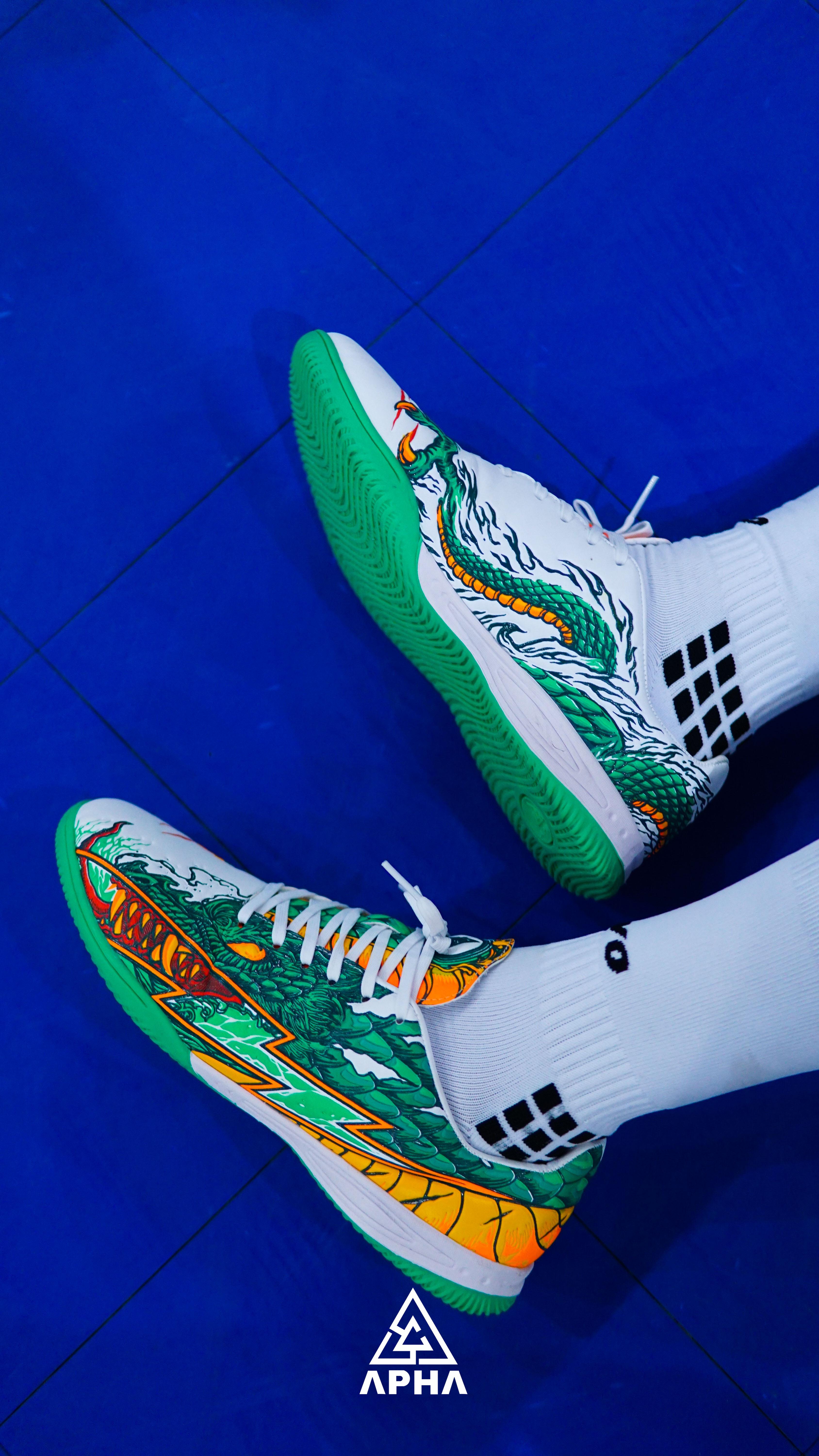 Sepatu Futsal Apha Animax Series Ryu Kohaku Tytopha 33-45 Dewasa dan Anak Lengkap Gratis Kaoskaki